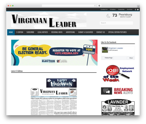 Webads rss WordPress plugin - virginianleader.com