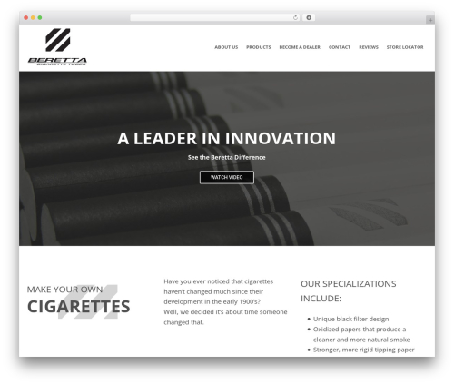 Best WordPress theme Studio98 Custom Theme - berettatube.com