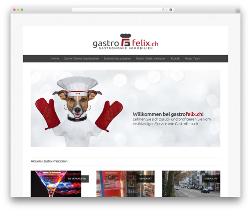 Best WordPress theme wpCasa - gastrofelix.ch