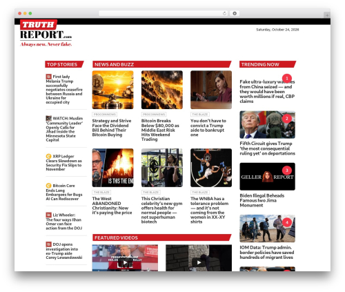 Boombox top WordPress theme - dailytruthreport.com