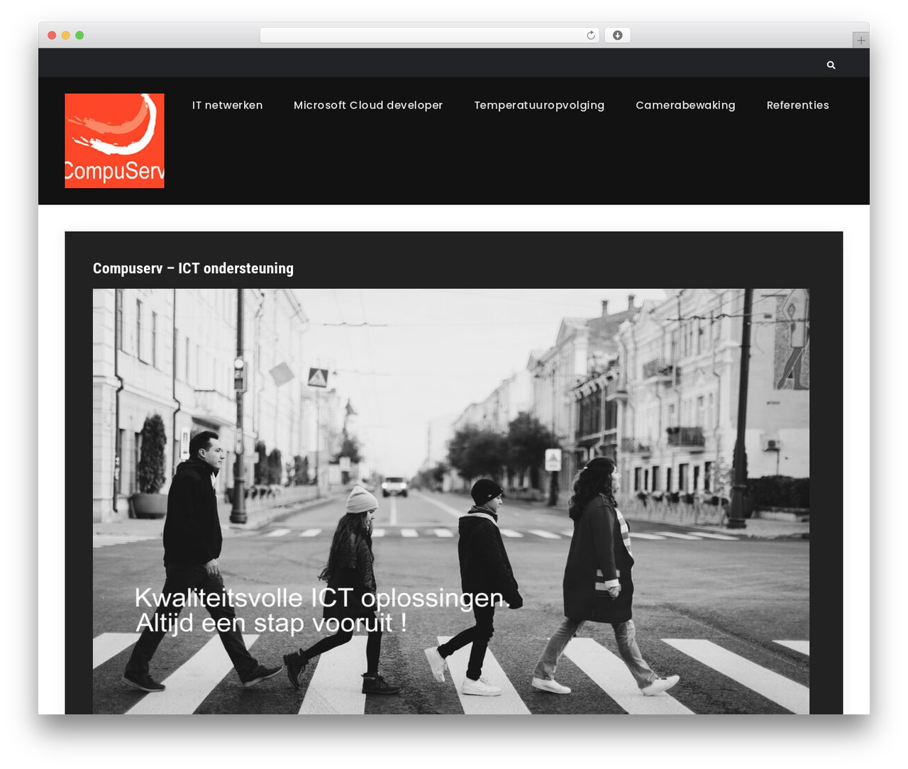 Caff premium WordPress theme - compuserv.be
