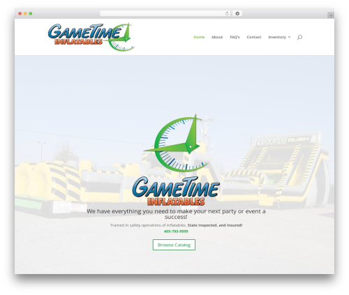 Index WordPress plugin - gametimeinflatables.com