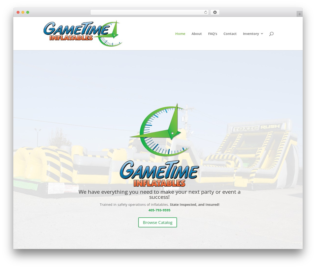 Divi theme WordPress - gametimeinflatables.com Divi theme WordPress - gametimeinflatables.com