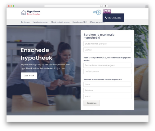 Divi WordPress theme - enschedehypotheek.com