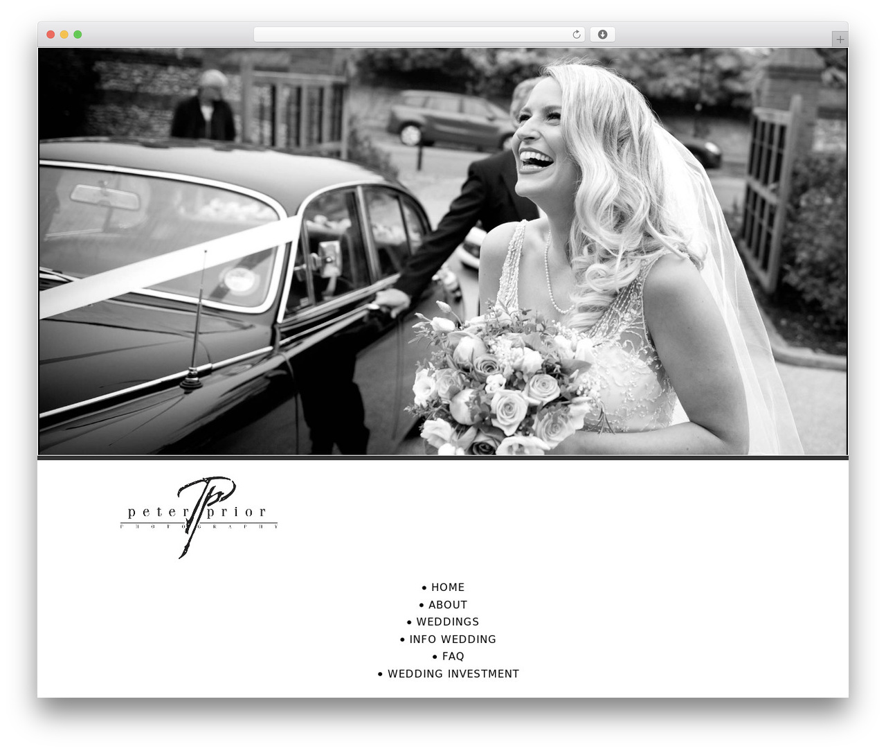 Divi WordPress theme - peterprior.com