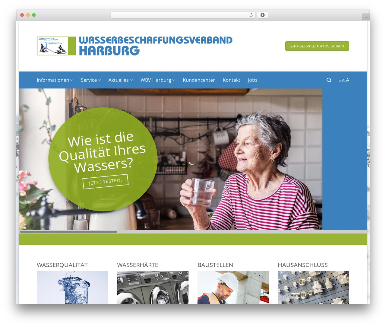 Flatsome WordPress theme - wbv-harburg.de
