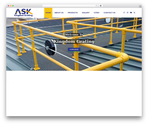 klicknet top WordPress theme - kingdomgrating.com