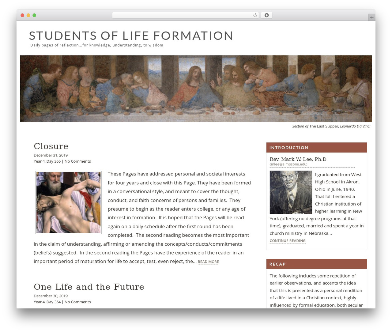 Profound theme WordPress - markleephd.com Profound theme WordPress - markleephd.com