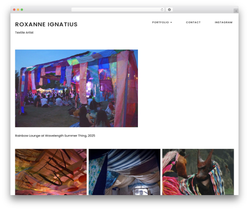 Reflekt theme WordPress - roxanneignatius.com