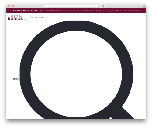 Rey core WordPress plugin - enotecaburioli.com