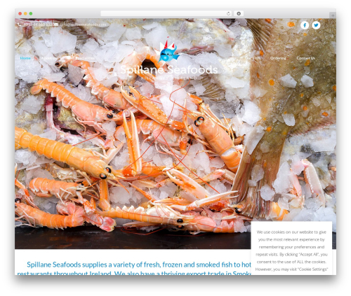 Theme WordPress OceanWP - spillaneseafoods.com