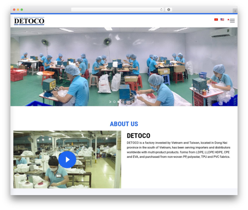Theme WordPress Conebrick - detoco.com
