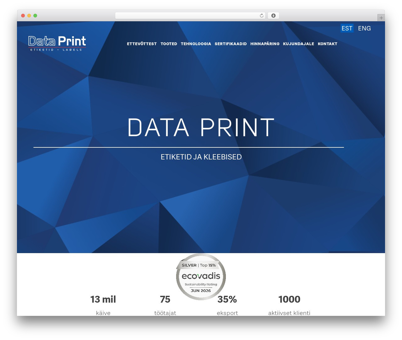 Theme WordPress dataprint - dataprint.ee Theme WordPress dataprint - dataprint.ee