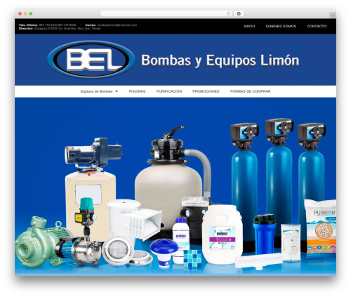 Theme WordPress FreightCo - bombasyequiposlimon.com