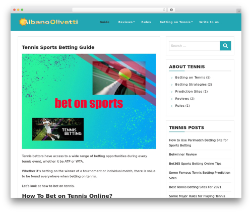 Theme WordPress Magpoint - albano-olivetti.com