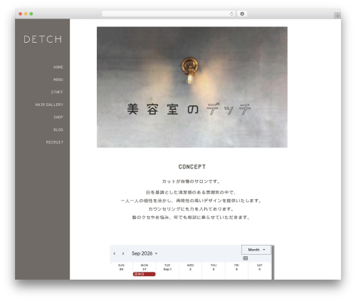 WordPress theme テーマC - detch-hoopla.com