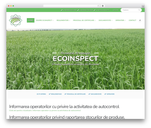 WordPress theme Ecoinspect - ecoinspect.ro