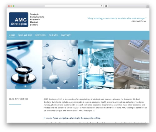 WordPress theme Generic - amcstrategies.com