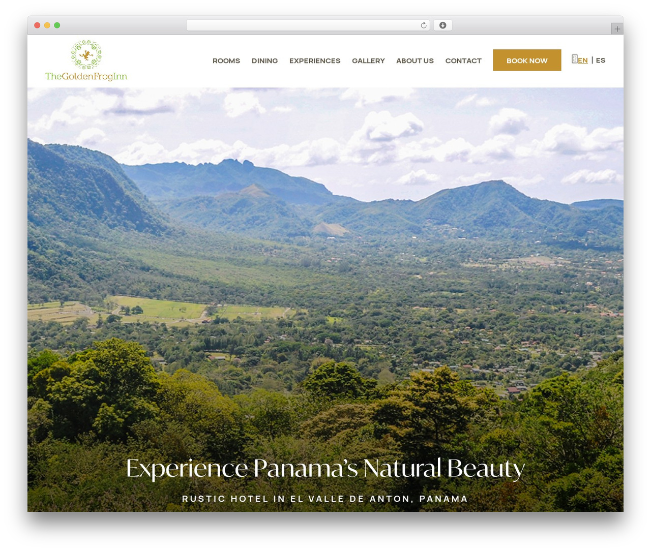 WordPress theme Genesis - goldenfroginn.com