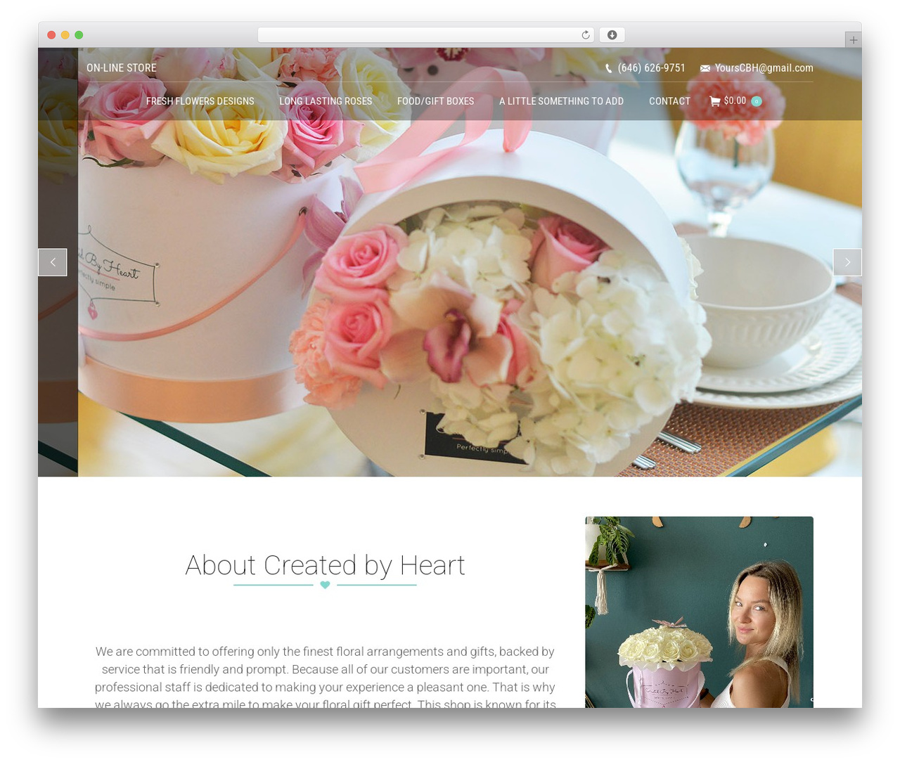 WordPress theme The7 - createdbyheart.com WordPress theme The7 - createdbyheart.com