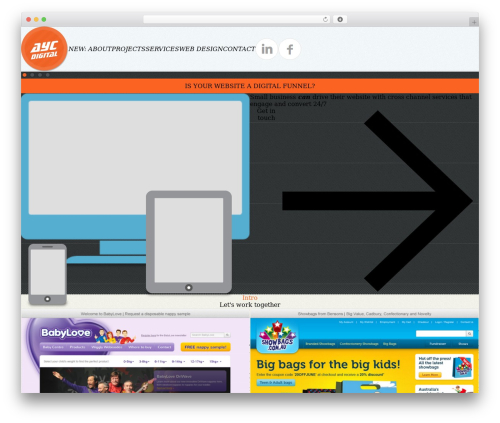 ayc WordPress theme - aycdigital.net