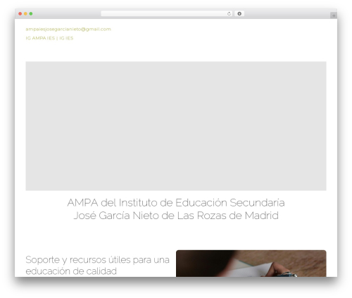Constructor WP theme - ampaiesjosegarcianieto.com