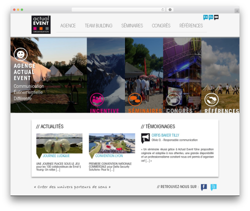 Custom_theme WordPress website theme - actual-event.com