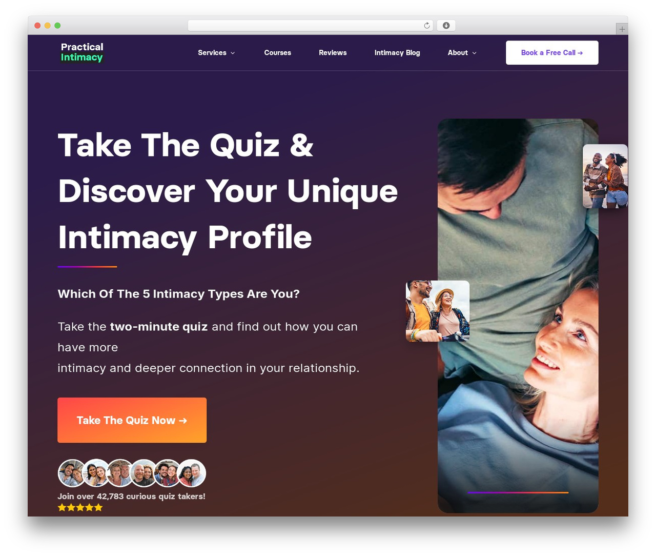 Practical Intimacy WordPress theme - practicalintimacy.com