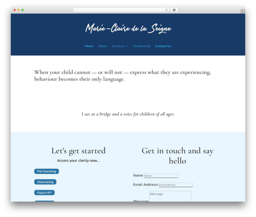Shs extras WordPress plugin - marieclairedelaseigne.com
