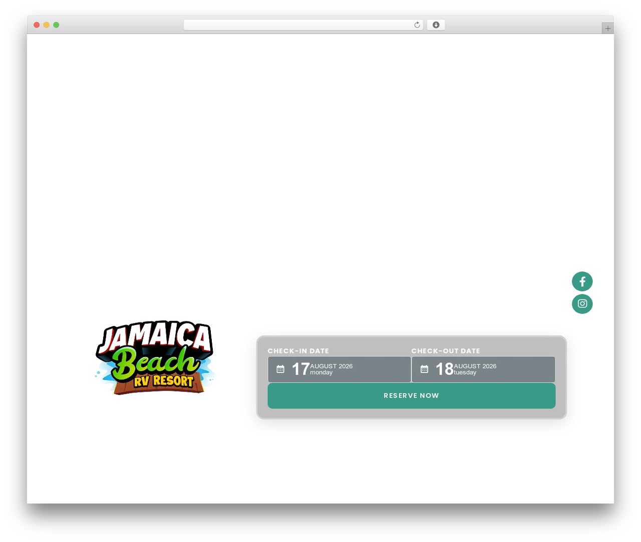 Hello Elementor WordPress page theme - jamaicabeachrvresort.com