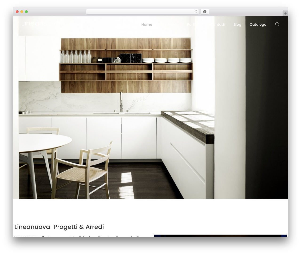 Loft WordPress theme - lineanuova.it Loft WordPress theme - lineanuova.it
