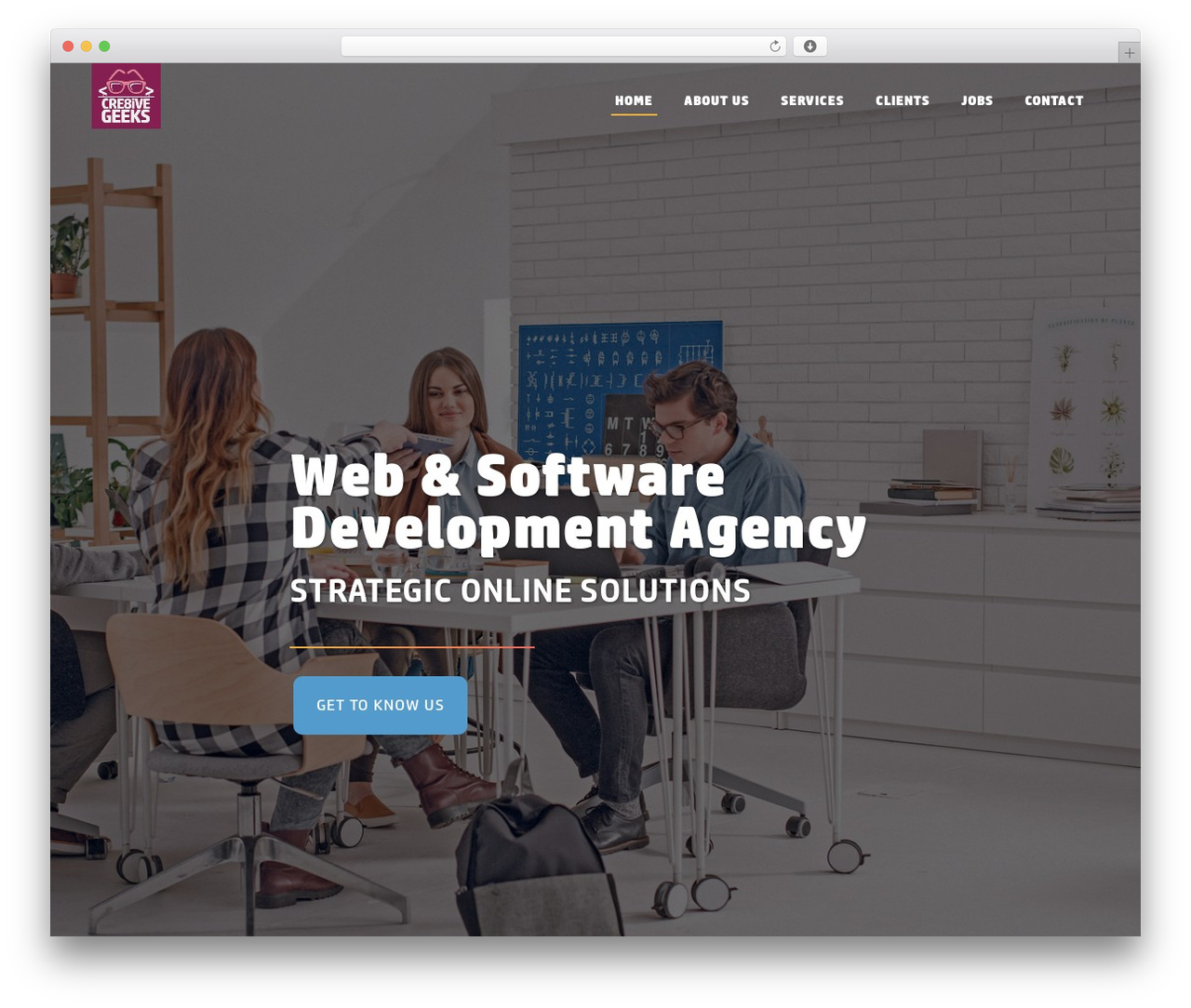 Theme WordPress Bridge - cre8ivegeeks.com