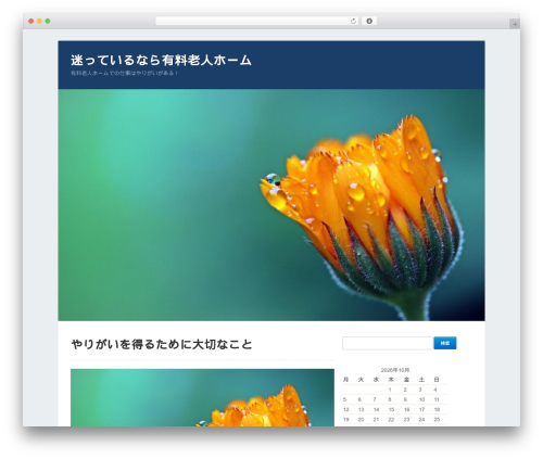 Theme WordPress Waterside - bewilderbliss.com