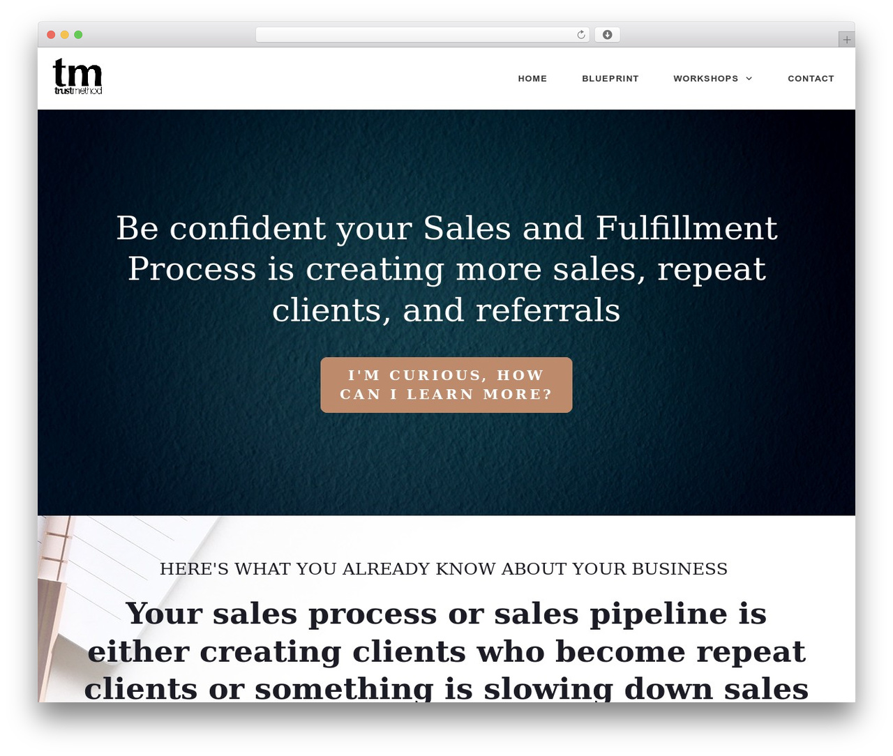 Thrive Theme Builder theme WordPress - thetrustmethod.com