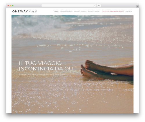 VV5WP WordPress theme - onewayviaggi.com