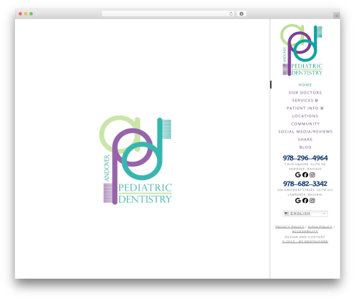 WordPress theme Pro - andoverpediatricdentistry.com