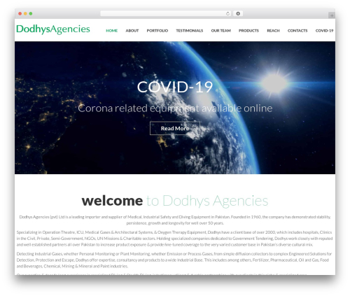 WordPress theme cherry - dodhysagencies.com