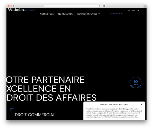 Jet forms popup notification WordPress plugin - wg-avocats.ch