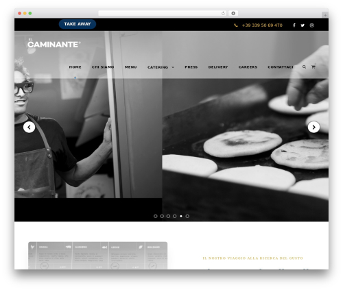 WordPress theme Infinite - elcaminante.it