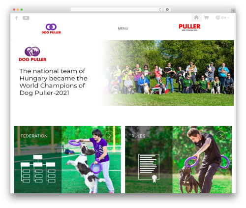 WordPress theme Puller - dogpuller.com