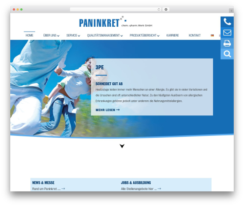 BackaufTheme WordPress theme - paninkret.com