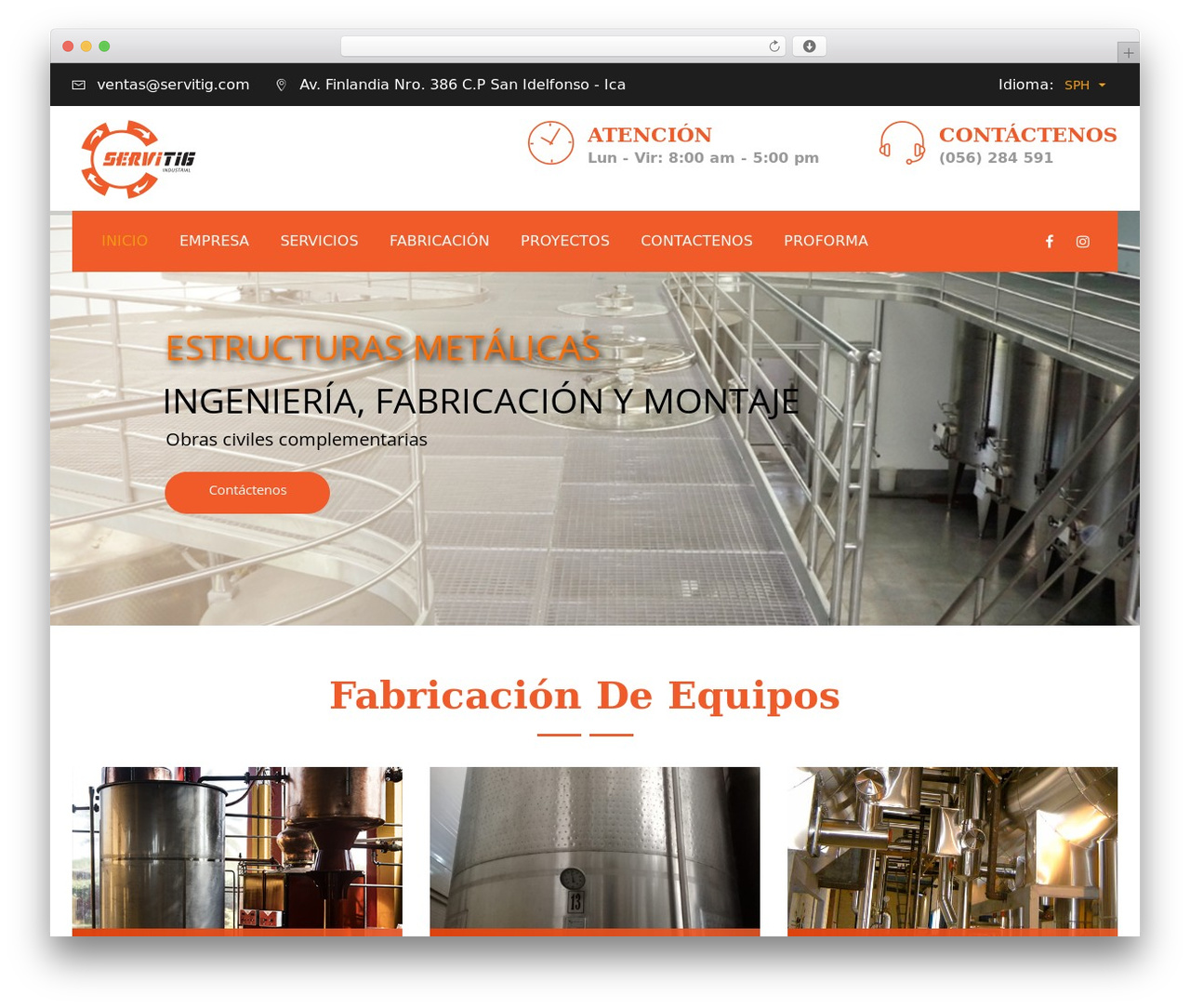 Consult top WordPress theme - servitig.com
