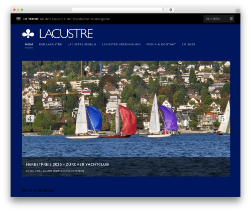 Extra premium WordPress theme - lacustre.org