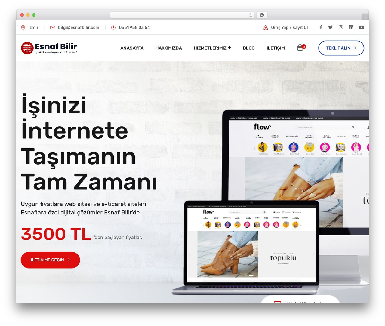 Netfix WordPress theme - esnafbilir.com