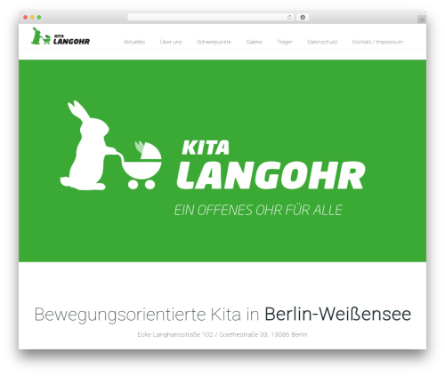 Theme WordPress DynamiX - kitalangohr.de