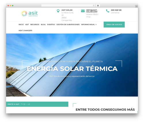 Theme WordPress Divi - asit-solar.com