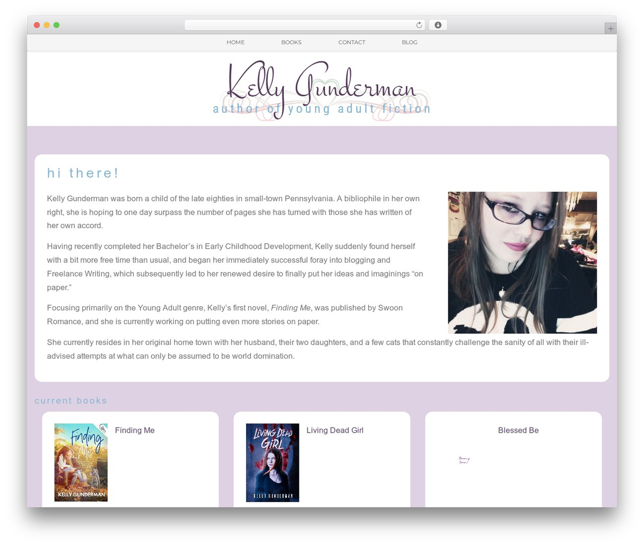 Theme WordPress kellygunderman - kellygunderman.com