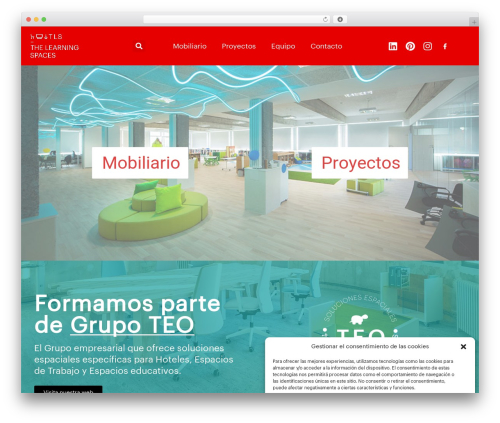 TLS theme WordPress - thelearningspaces.com