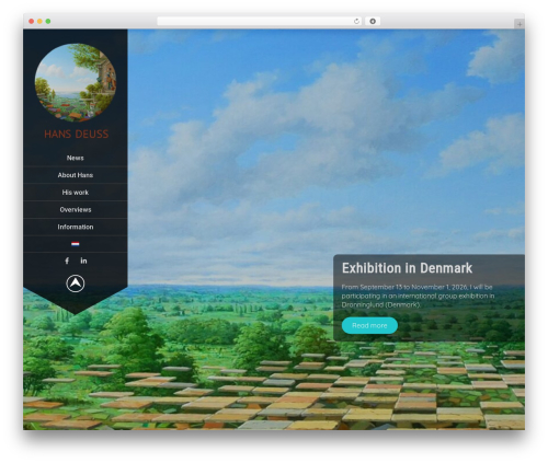 Wide Range theme WordPress - hansdeuss.nl