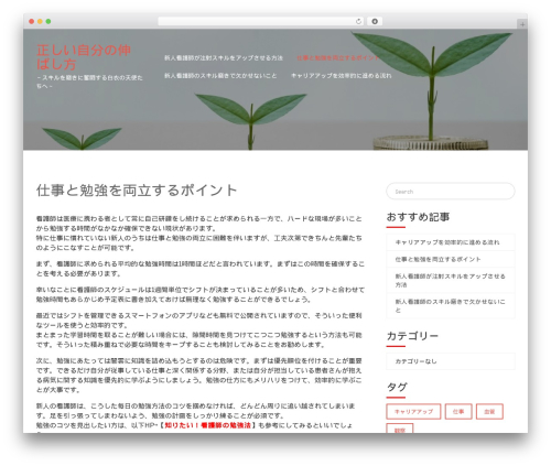 WordPress theme elemento - khafandl.com